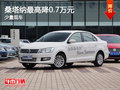 運城大眾桑塔納最高降0.7萬元 少量現(xiàn)車