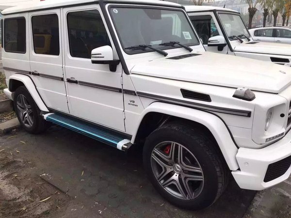 17款奔驰G63AMG 民用硬派越野车比拼动力-图6
