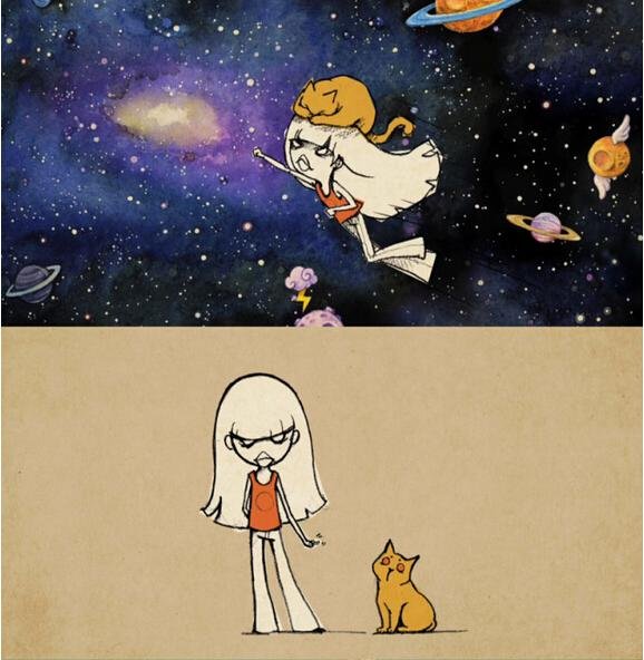 她和她的猫搭档发生了什么有趣的故事?