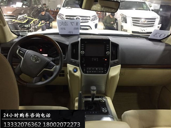 17款豐田酷路澤4000現(xiàn)車 與陸巡57同底盤-圖6