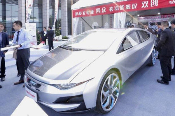 汉能发布四款太阳能电动车，续航350公里-图11