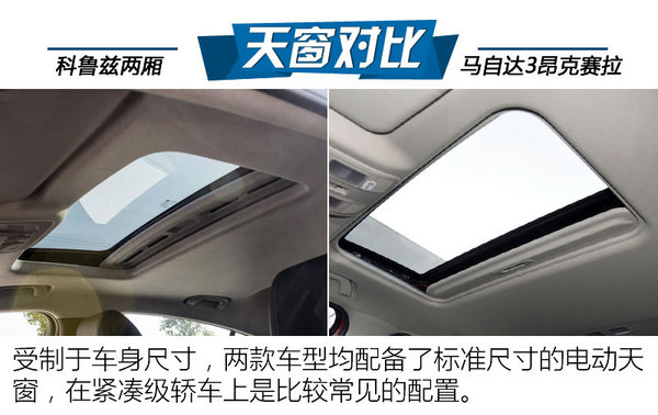 谁更懂运动？科鲁兹两厢/昂克赛拉买谁？-图5