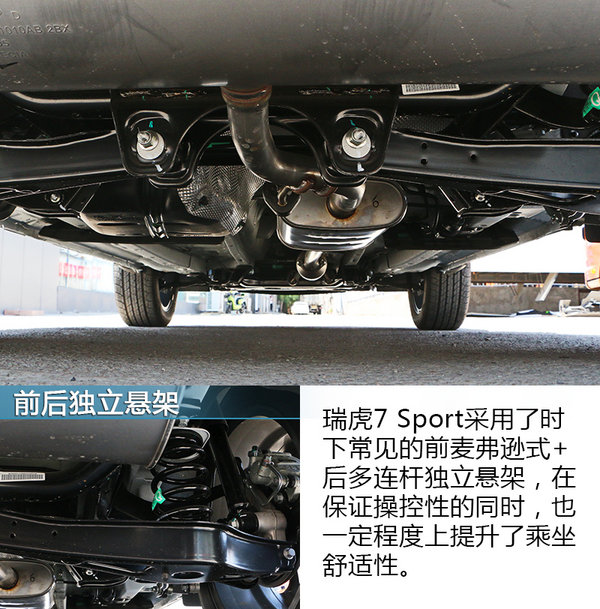 小老虎也要运动范 全新奇瑞瑞虎7 Sport版 实拍-图3