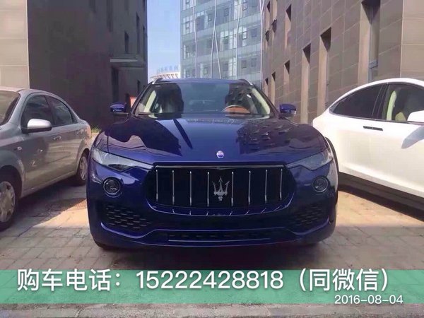 瑪莎拉蒂萊凡特SUV現(xiàn)車(chē) 展廳實(shí)拍首選哦-圖3