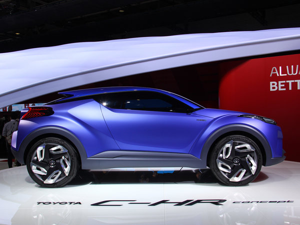 丰田C-HR Concept概念车 巴黎车展首发-图5