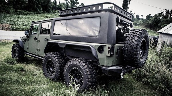 乔治巴顿勇士战斧6x6 野蛮个性绝罕触底-图3