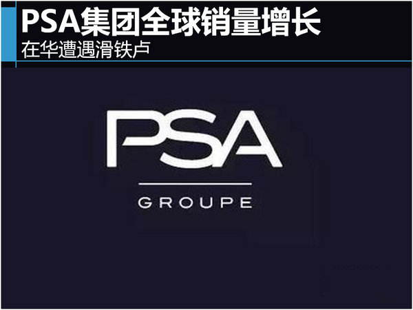 PSA集团全球销量增长 在华遭遇滑铁卢-图-图1