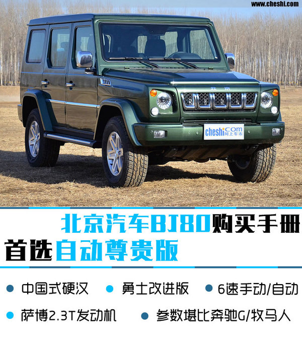 北京汽车BJ80购买手册 首选自动尊贵版-图1