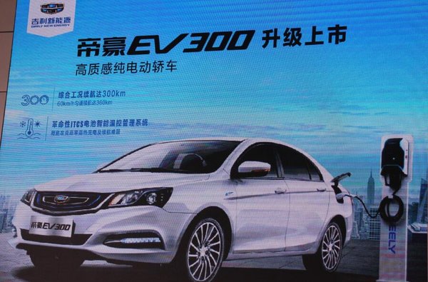 帝豪EV300南京区域上市12.88万起-图2