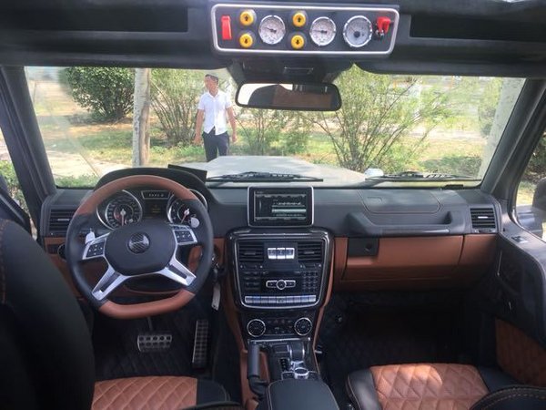 16款奔驰G63AMG 6x6皮卡越野猛兽特价出-图5