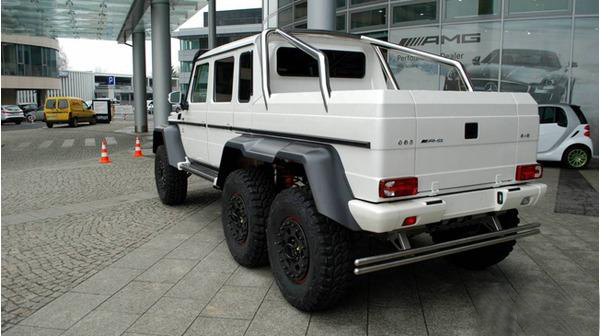 梅赛德斯-奔驰g63 amg 打造六轮越野皮卡