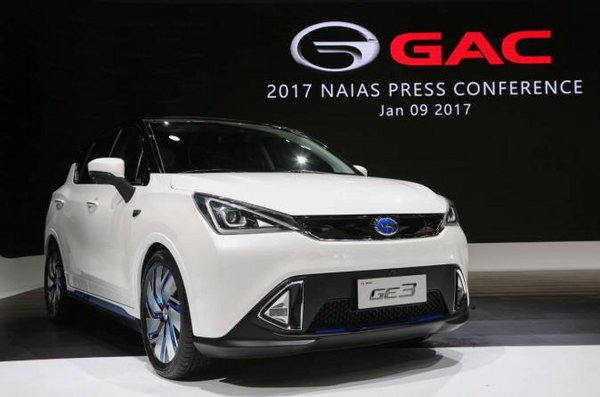 传祺GS7全球首发与国际汽车品牌同台竞技-图10