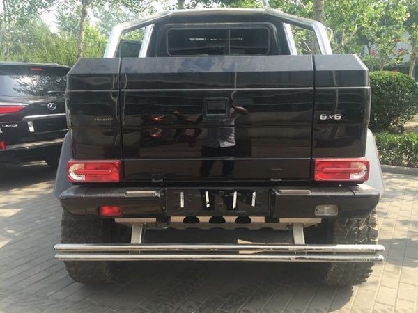 16款奔驰G63AMG 6x6皮卡越野猛兽特价出-图3