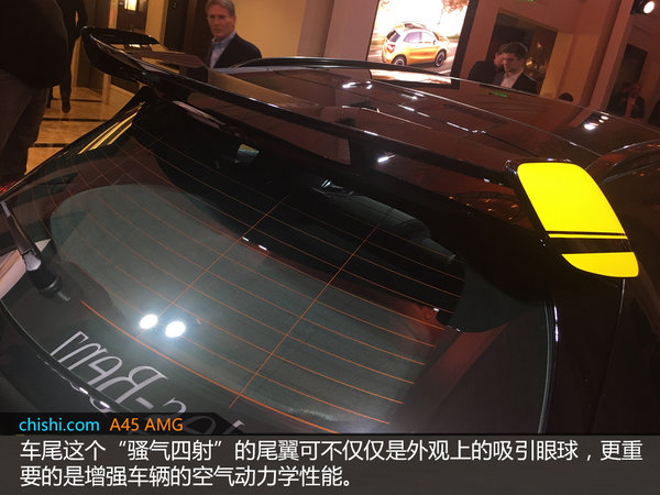 北美车展实拍 性能小钢炮奔驰A45 AMG-图6