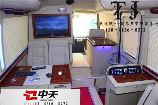 丰田考斯特商务巴士 内舱改装低降新干线-图4