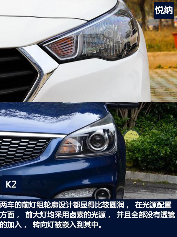 韩系小型车  现代悦纳对比起亚K2-图6