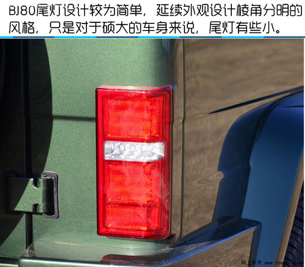 质感豪华/国产硬派SUV 北京BJ80实拍-图12