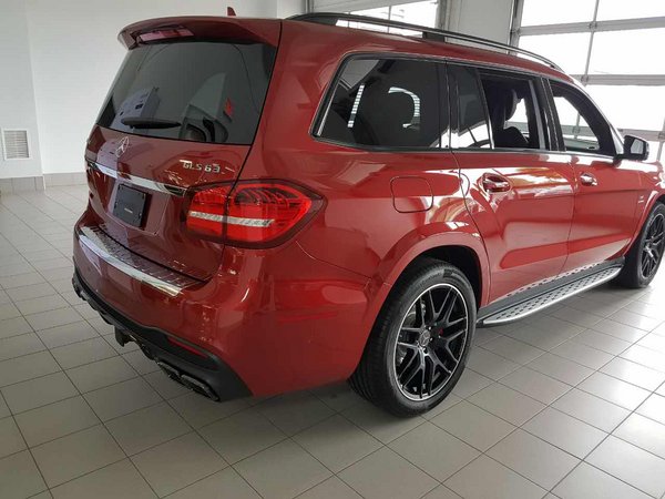17款奔馳GLS63AMG現(xiàn)車 紅色一臺引爆激情-圖3