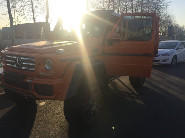 2017奔驰G500 4X4现代经典全地形越野车-图2