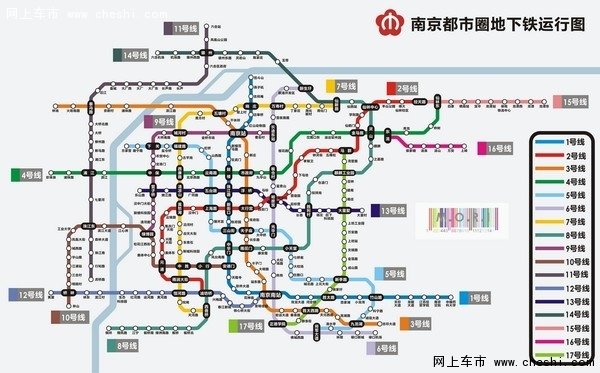 到2020年 南京将开建10条地铁-图3
