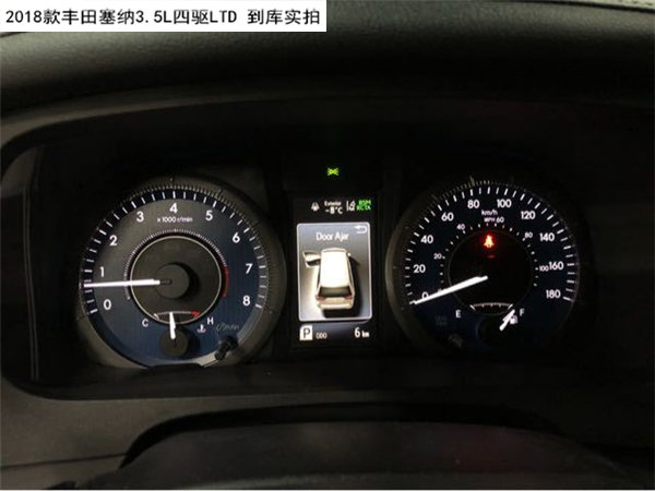 2018款丰田塞纳3.5L 四驱LE/LTD区别介绍-图12