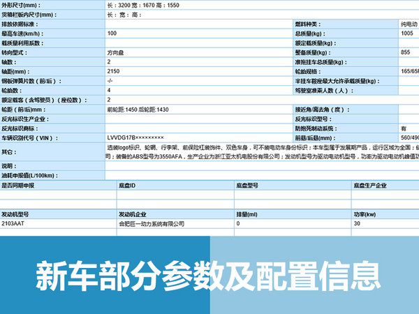 奇瑞微型电动车内饰曝光 配特斯拉式大屏-图4