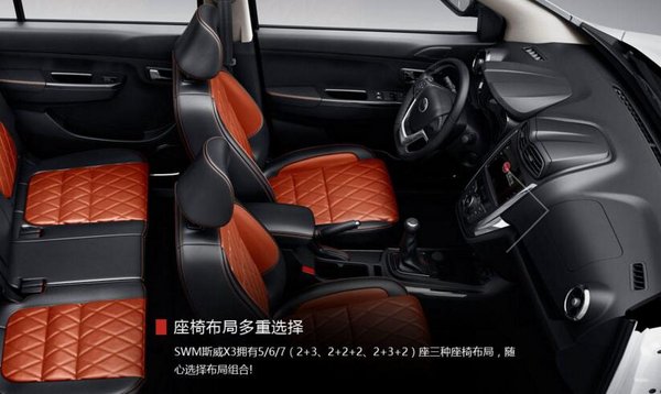 重庆车展斯威X3正式上市 售5.99-8.29万-图7
