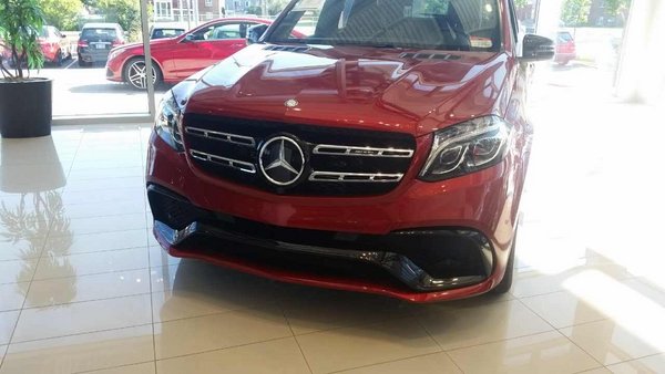 17款奔馳GLS63AMG現(xiàn)車 紅色全國只此一臺-圖2