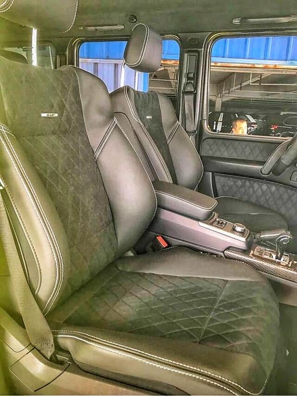 奔驰G5004x4橙色现车 复古造型新车新配-图8