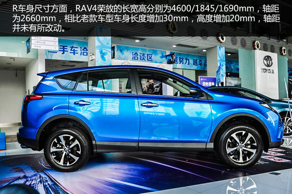 荣耀绽放更犀利 实拍2016款丰田rav4荣放-图7