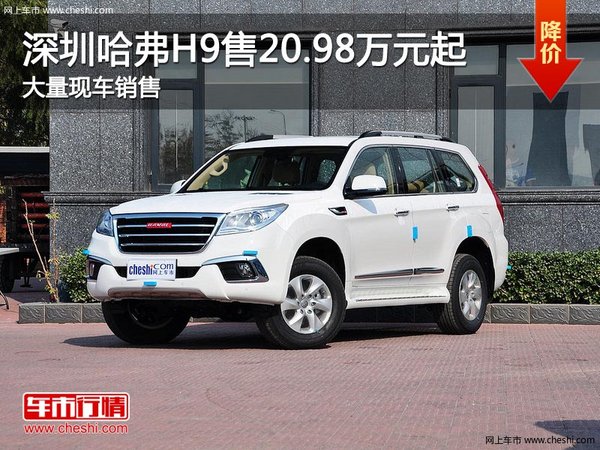 深圳哈弗H9售20.98万起 竞争比亚迪S7-图1