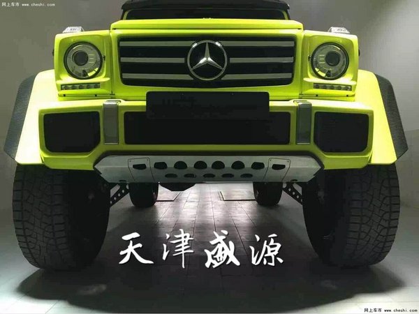 野咖奔驰G500 4x4²首台惊现 骚绿G级鉴赏-图8