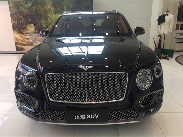 纯进口宾利添越6.0T现车 富商专驾特惠价-图3