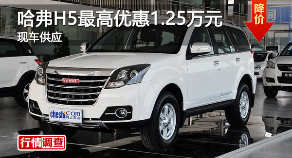 廣州哈弗H5最高優(yōu)惠1.25萬(wàn)元 現(xiàn)車銷售-圖1