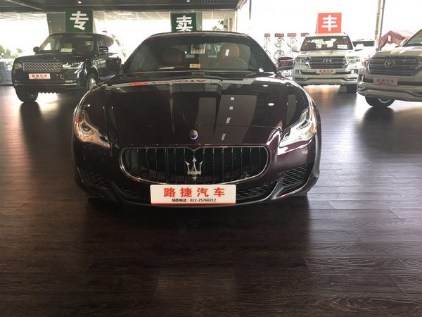 16款瑪莎拉蒂總裁現(xiàn)車 五座酒紅撩妹神駕-圖1