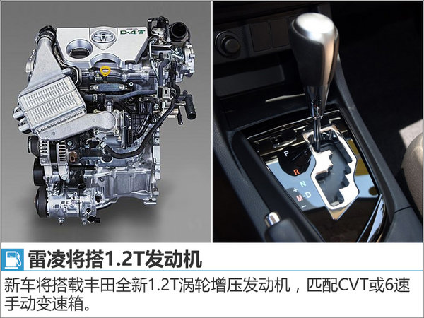 丰田雷凌将搭1.2T引擎  1.6L车型将停产-图3