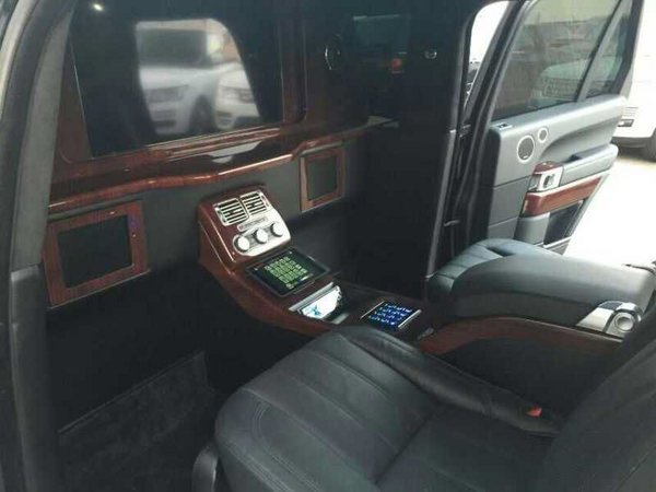 路虎揽胜加长5.58米现车 揽胜行政防弹车-图5