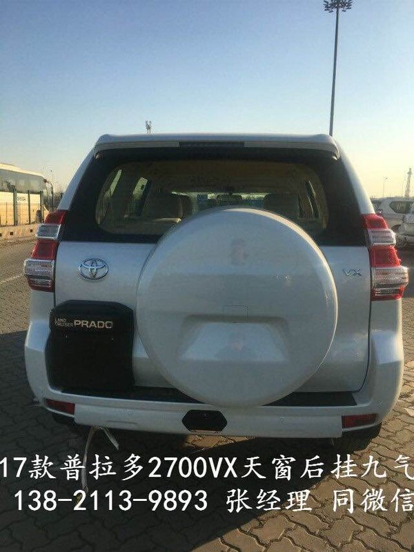 17款豐田霸道2700VX 天窗后掛自駕新神器-圖3