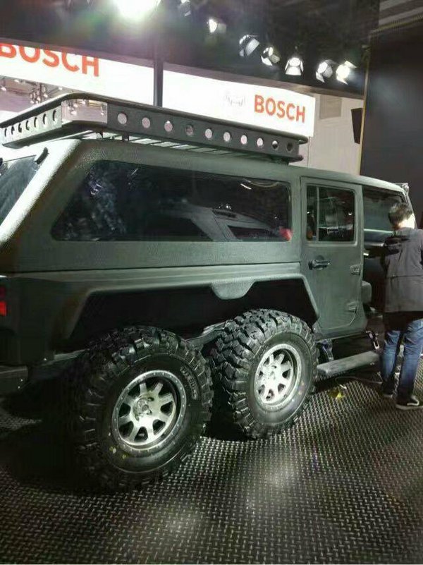 乔治巴顿勇士战斧6x6 野蛮个性绝罕触底-图4