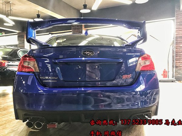 17款斯巴鲁翼豹WRX STi 运动版标配现车-图4