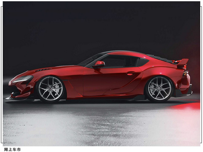 丰田Supra全新改装版 贯穿式进气格栅/加装尾翼-图6