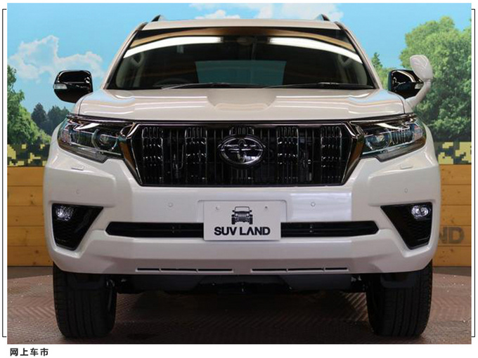 丰田普拉多黑化版实拍熏黑外观套件更吸睛-图2