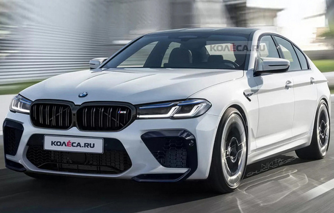 宝马新款M5低伪谍照两天后亮相/ 升级激光大灯-图1