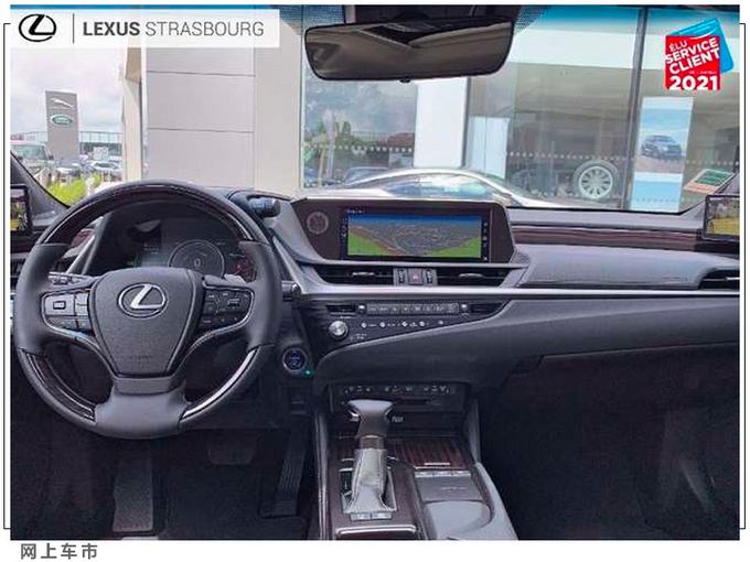 雷克萨斯新ES到店配电子后视镜/国内本月开售-图4