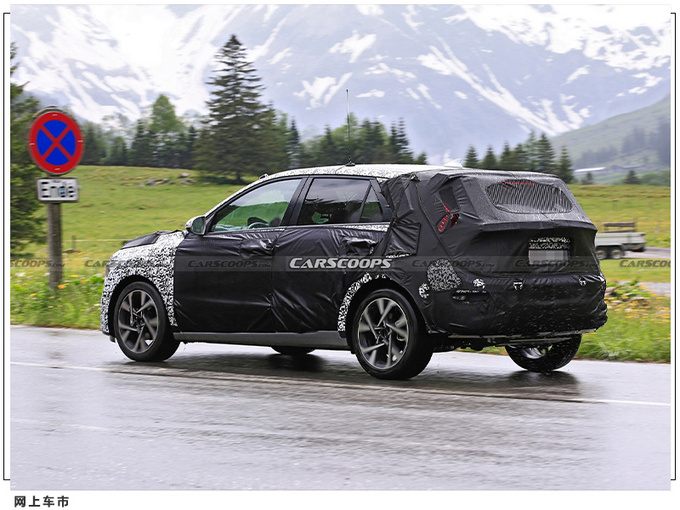 起亚新款SUV谍照曝光全新家族式外观/配插混动力-图9