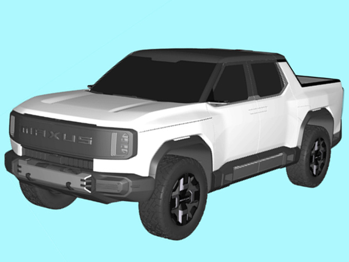 上汽大通最壕皮卡曝光对开门+原地掉头造型高级吗-图2