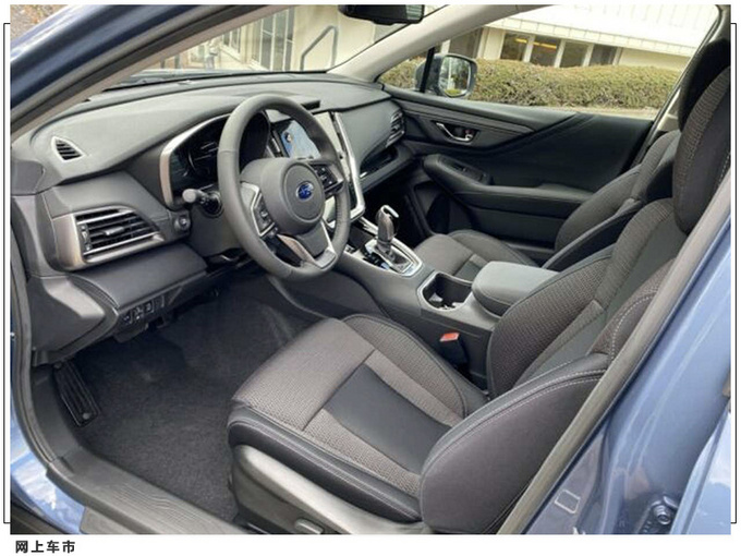 斯巴鲁新款傲虎实拍曝光 搭2.5L/配大尺寸中控屏-图5