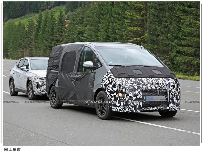 现代全新MPV谍照曝光搭2.5T引擎/空间超奥德赛-图3