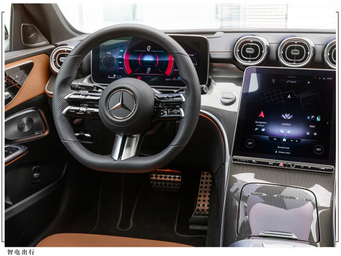 奔驰全新GLC谍照曝光多款动力配置/配插混系统-图6