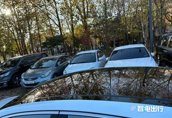 现代全新一代索纳塔实车街拍撞脸理想L8-图3